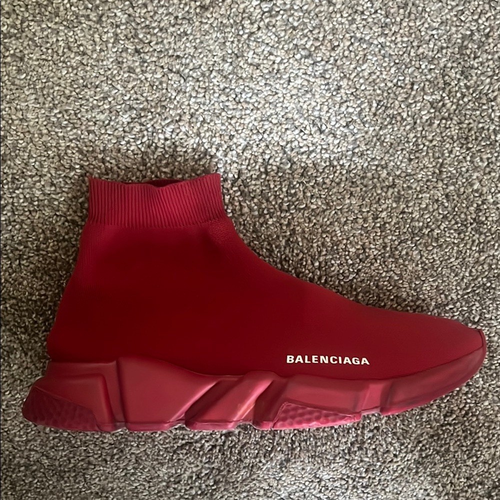 Balenciaga Red Sock Sneakers
